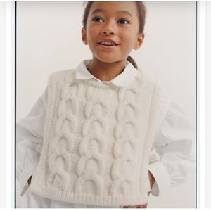 Zara Kids Cable Knit Vest